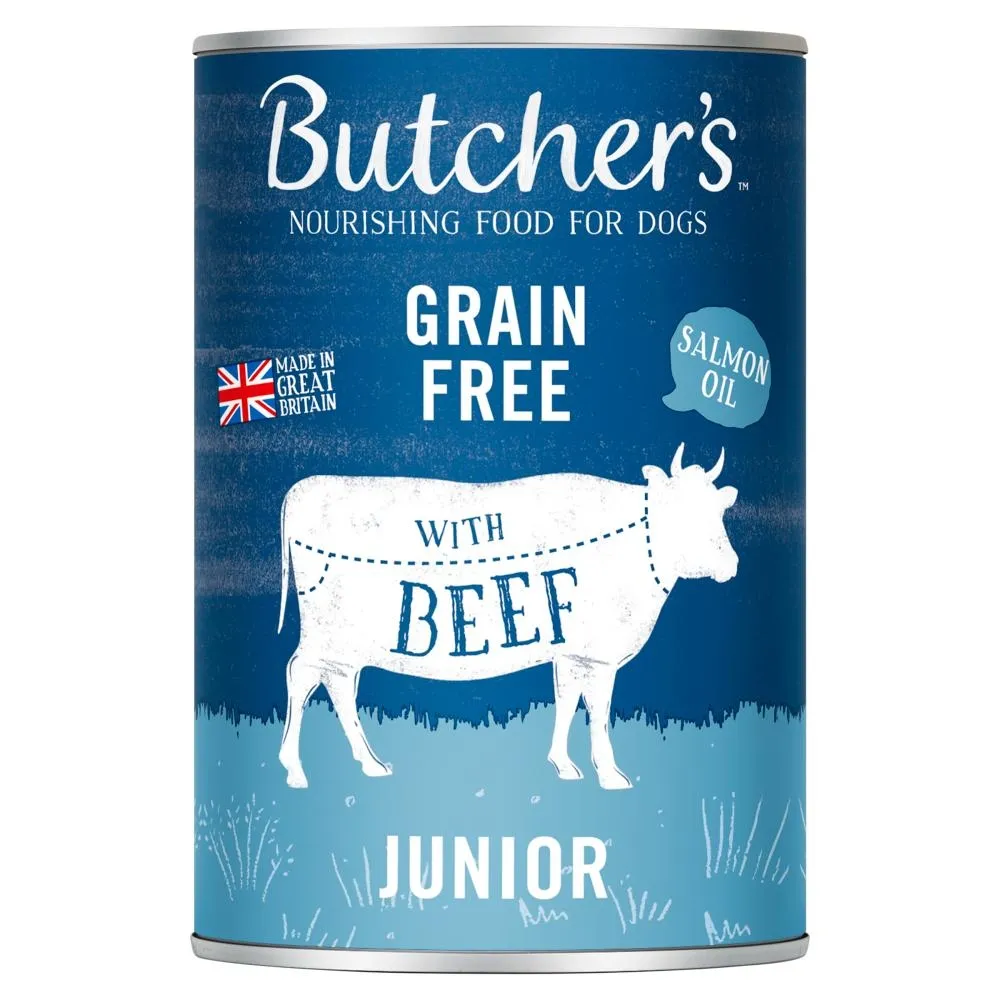 Butcher's Junior Karma dla szczeniąt do 1. roku życia z wołowiną w galaretce 400 g