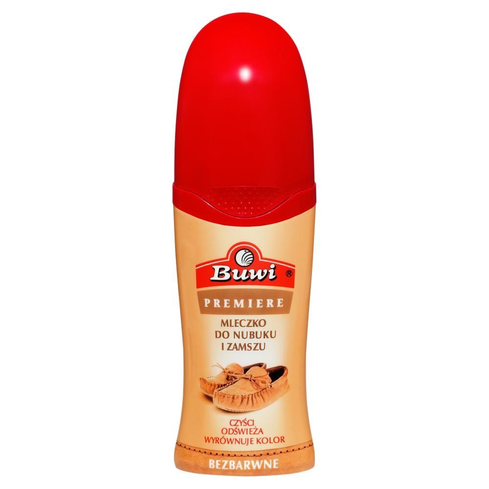Buwi Premiere Mleczko do nubuku i zamszu bezbarwne 60 ml