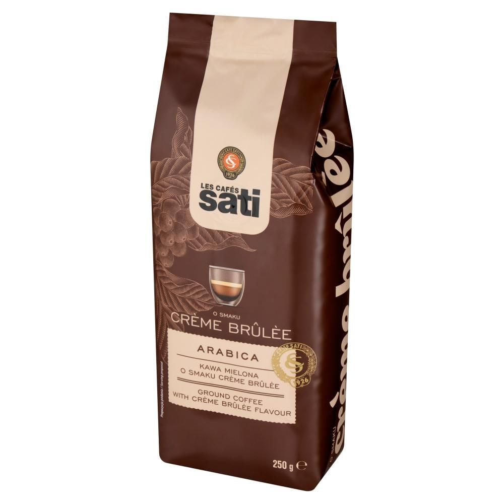 Cafe Sati Kawa mielona o smaku crème brûlée 250 g