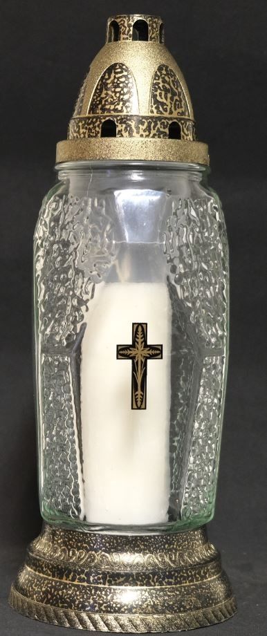 Candela Znicz szklany Z-482 50h 28,5 cm