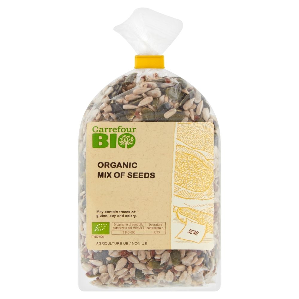 Carrefour Bio Ekologiczna mieszanka nasion 250 g