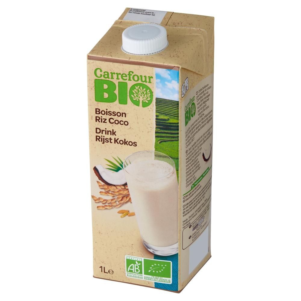 Carrefour Bio Ekologiczny napój ryżowo-kokosowy 1 l