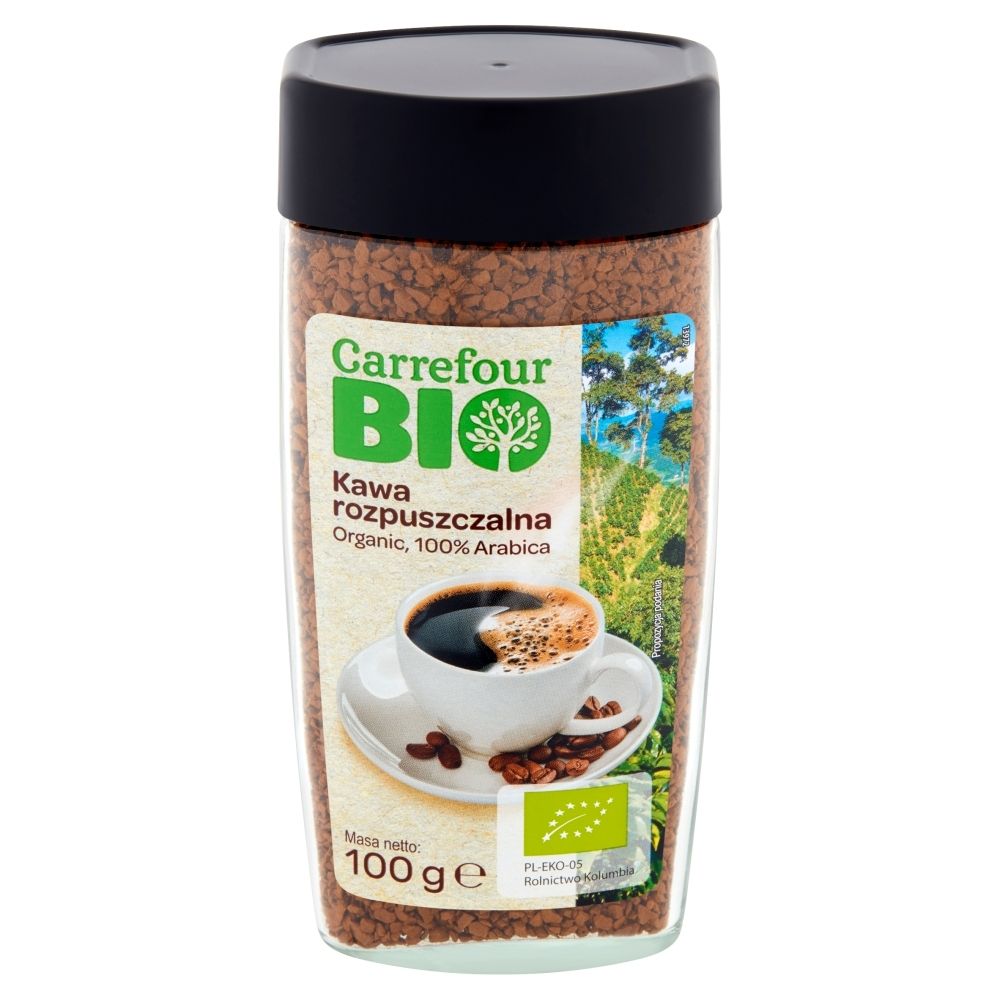 Carrefour Bio Kawa rozpuszczalna 100 g