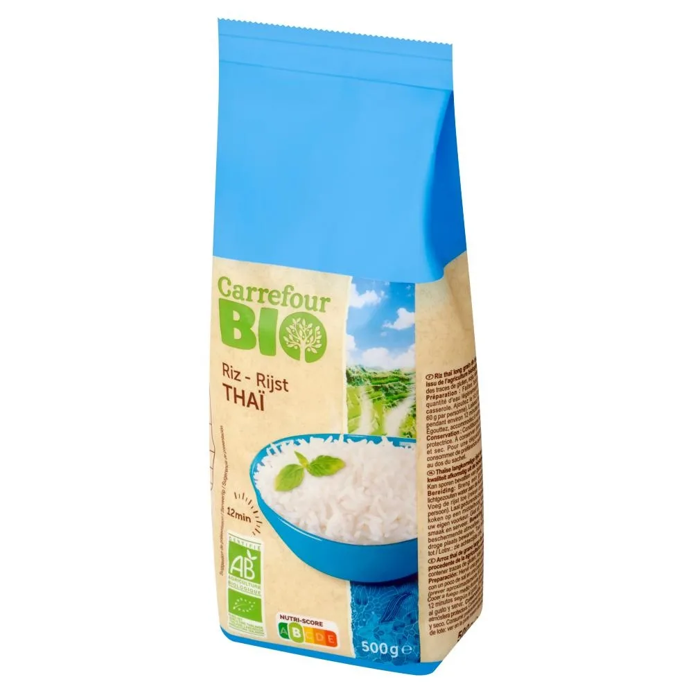 Carrefour Bio Ryż tajski 500 g