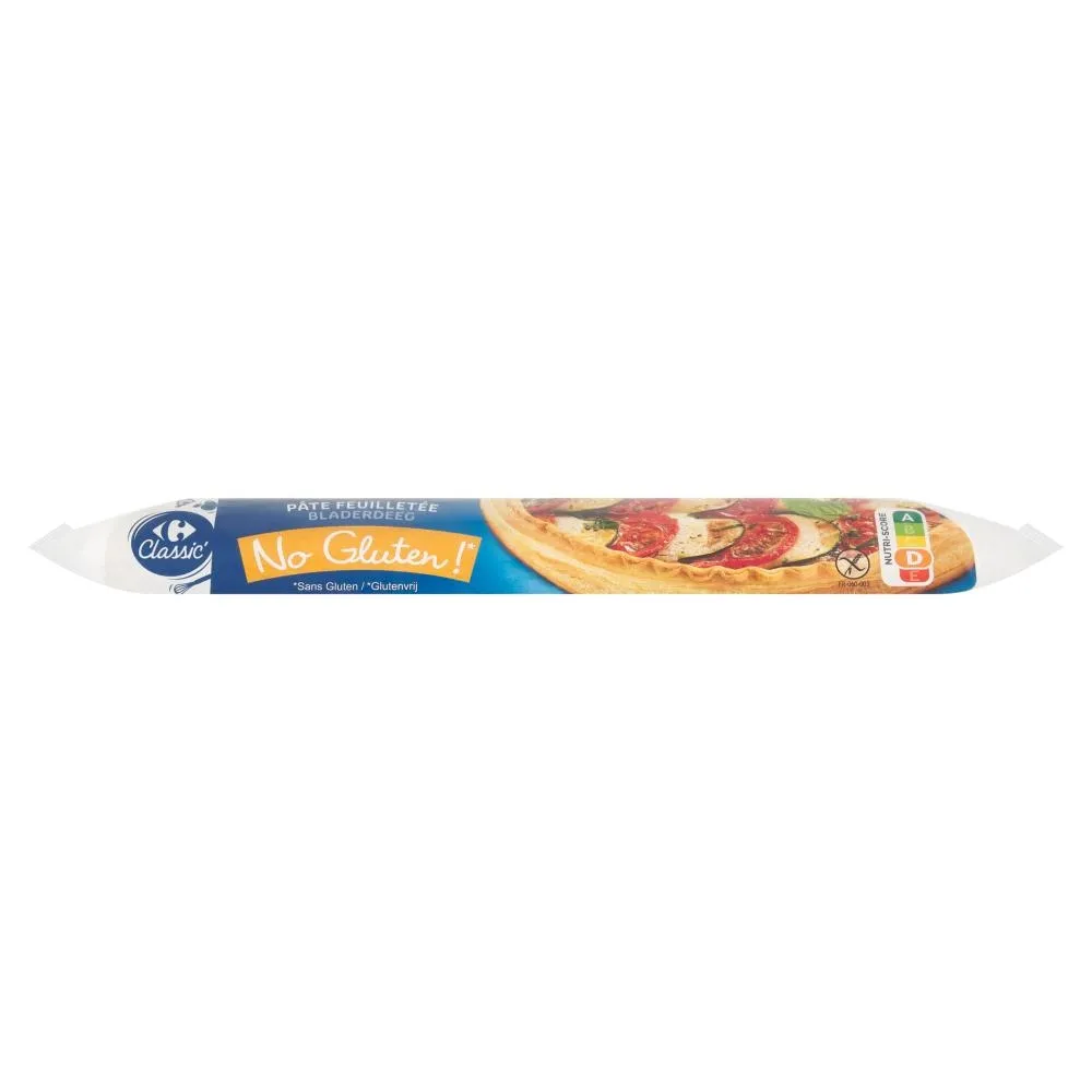 Carrefour Classic Ciasto francuskie z mąki kukurydzianej i ryżowej 280 g
