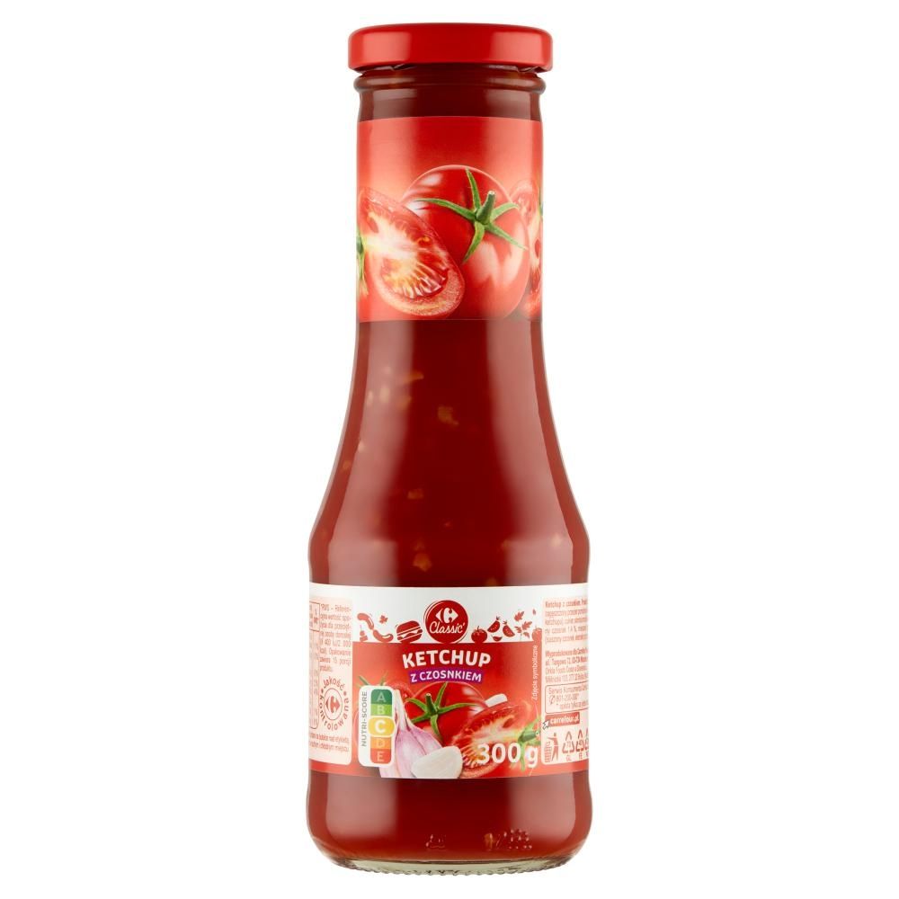 Carrefour Classic Ketchup z czosnkiem 300 g