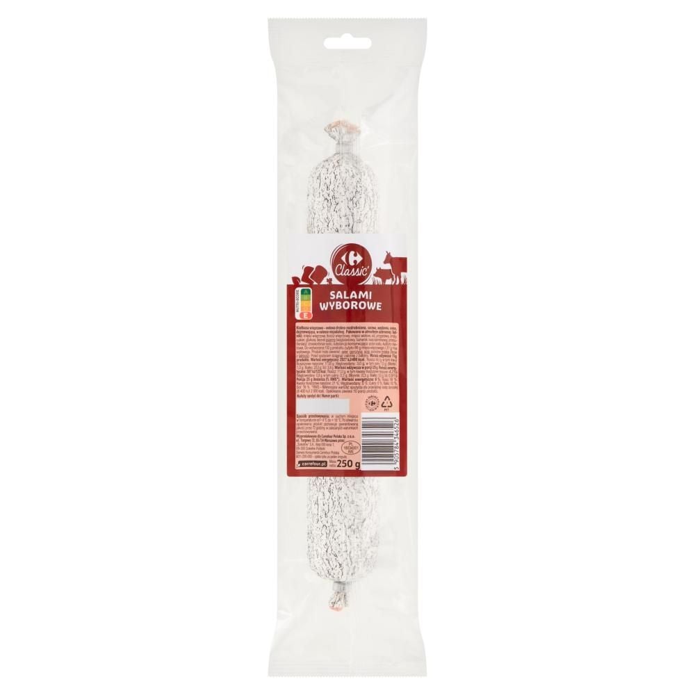 Carrefour Classic Salami wyborowe 250 g