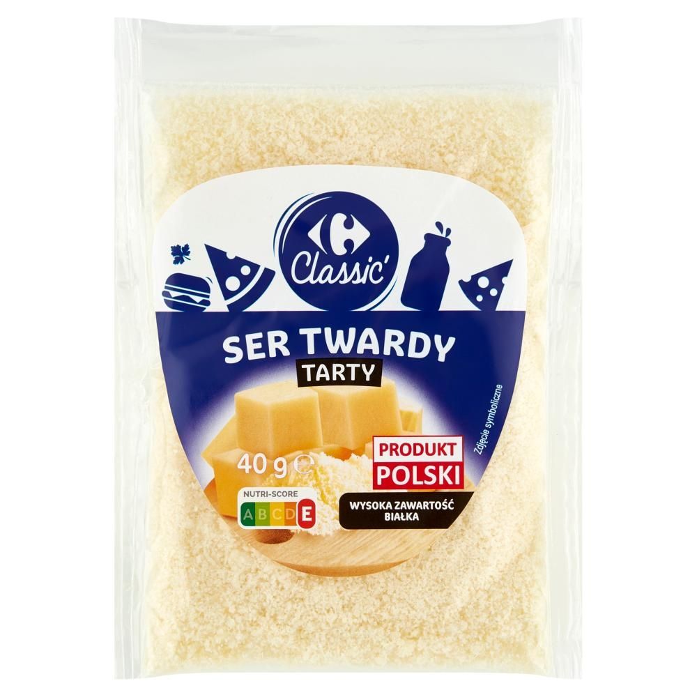 Carrefour Classic Ser twardy tarty 40 g
