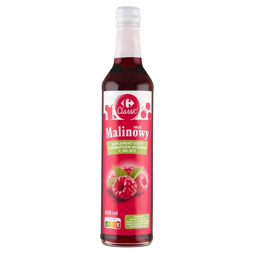Carrefour Classic Suplement diety smak malinowy 430 ml
