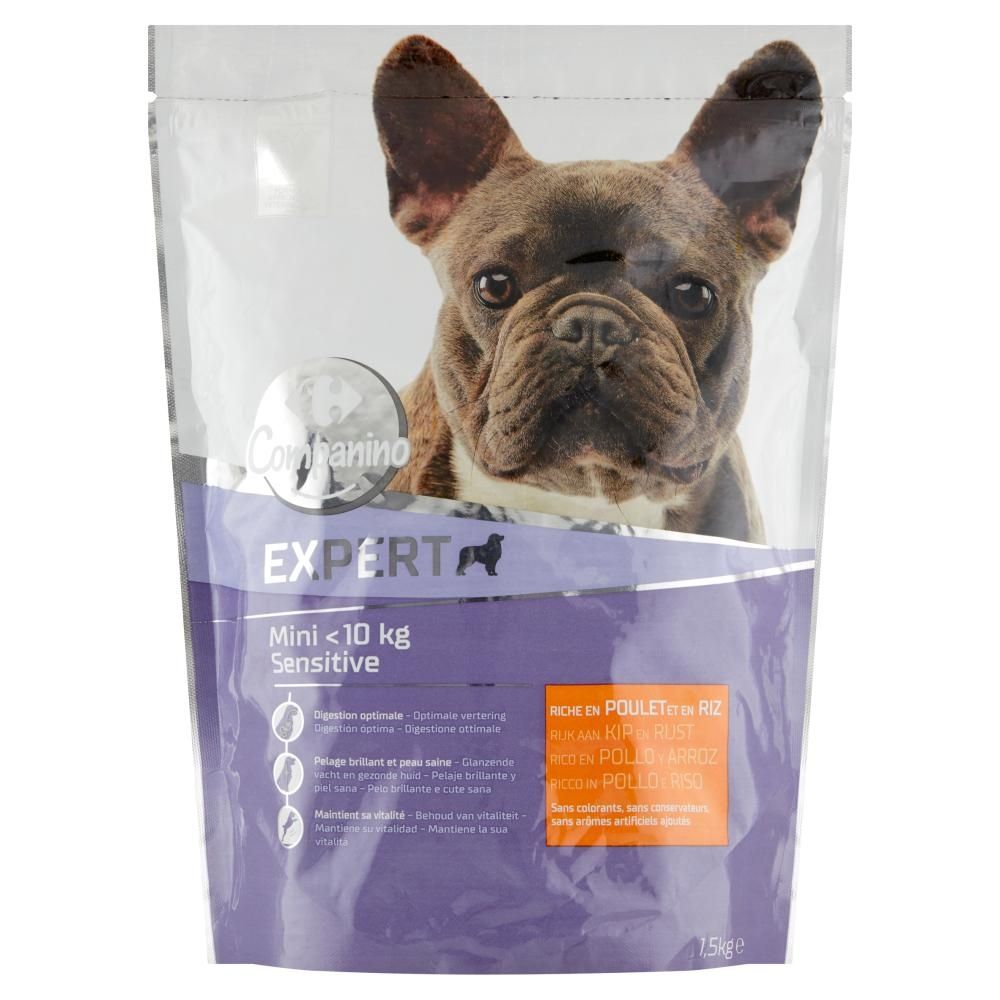 Carrefour Companino Expert Mini Sensitive Karma dla psów 1,5 kg