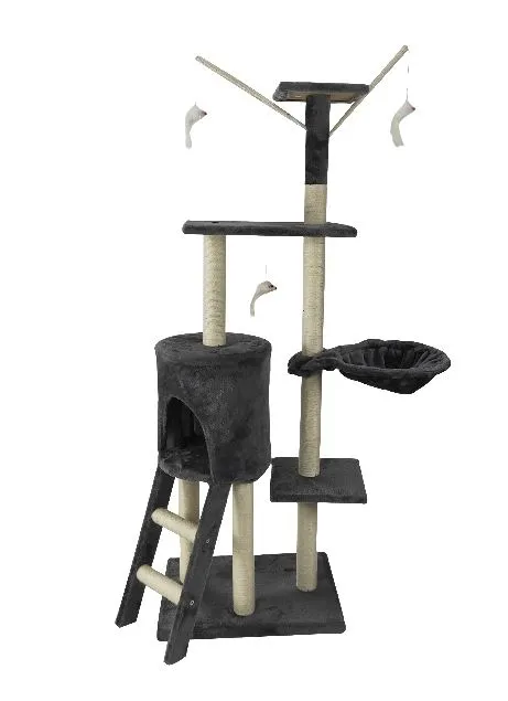 Carrefour Drapak dla kota Szary 138 cm
