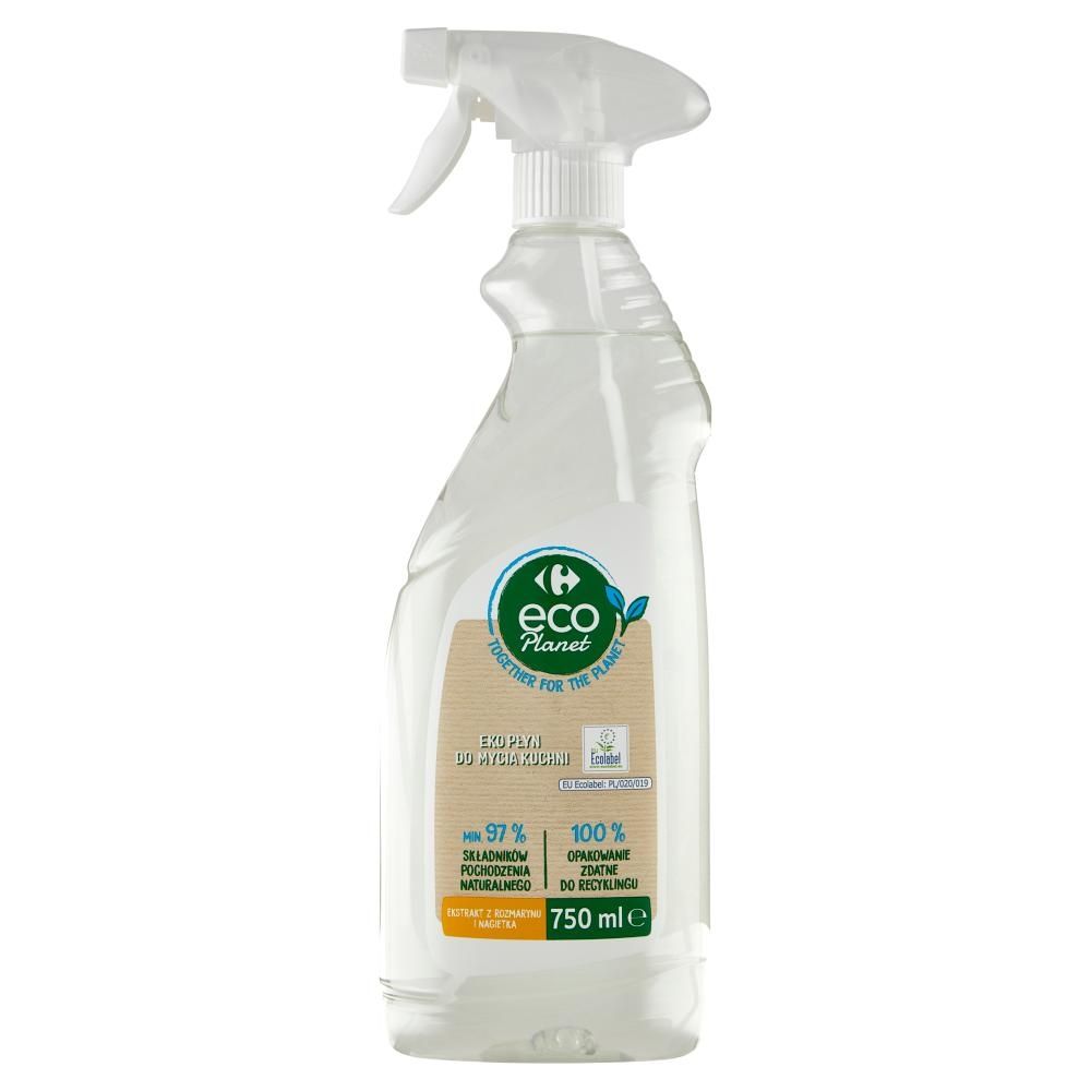 Carrefour Eco Planet Eko płyn do mycia kuchni 750 ml