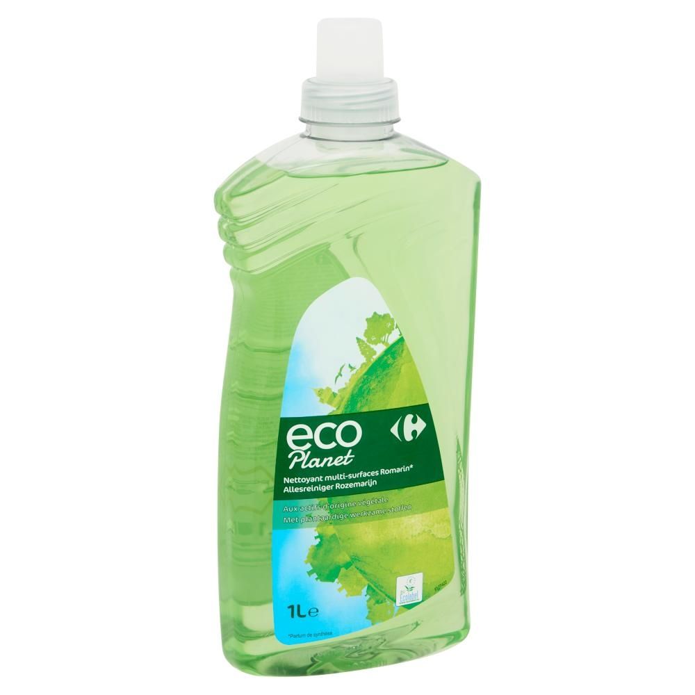 Carrefour Eco Planet Płyn do czyszczenia różnych powierzchni o zapachu rozmarynu 500 ml