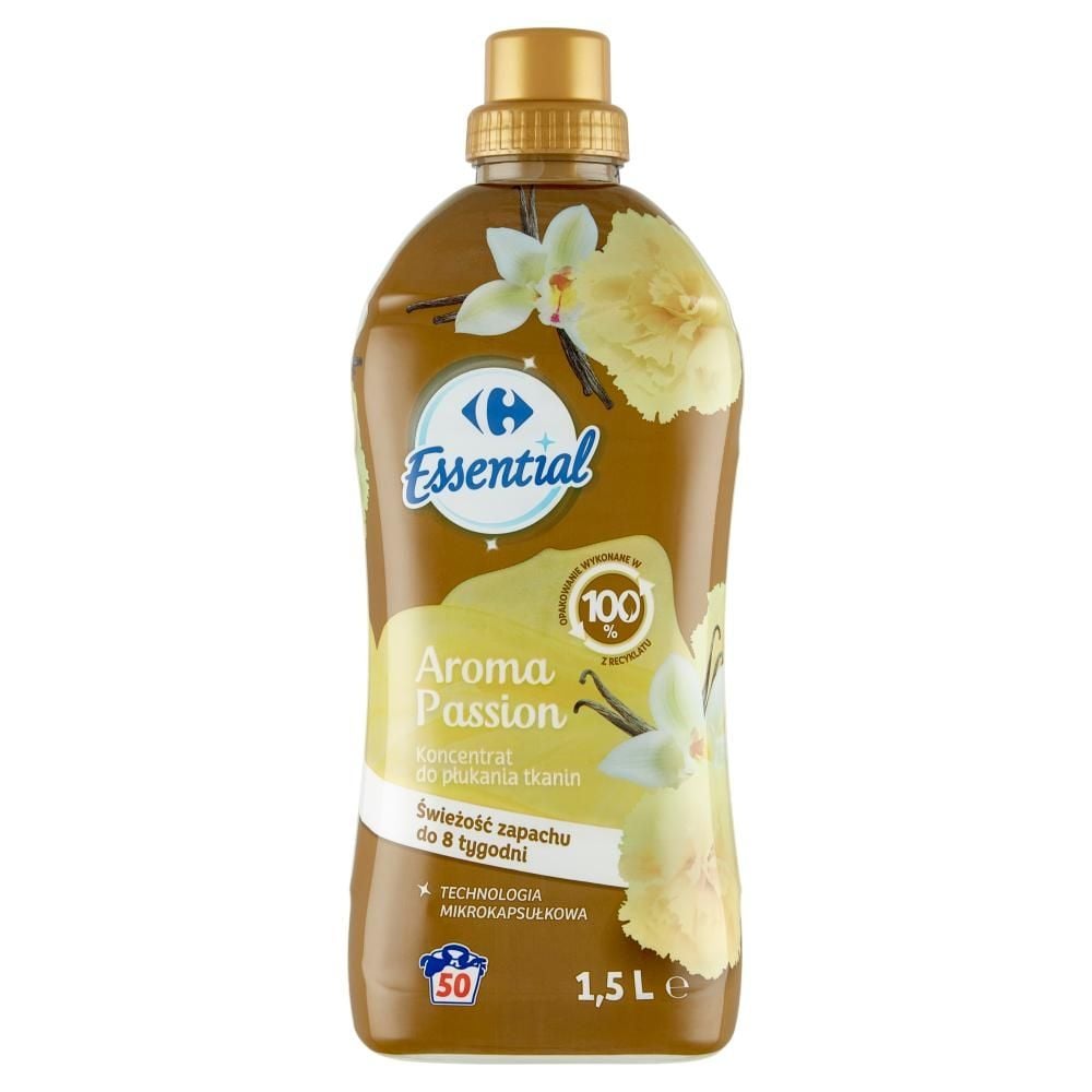 Carrefour Essential Aroma Passion Koncentrat do płukania tkanin 1,5 l (50 prań)