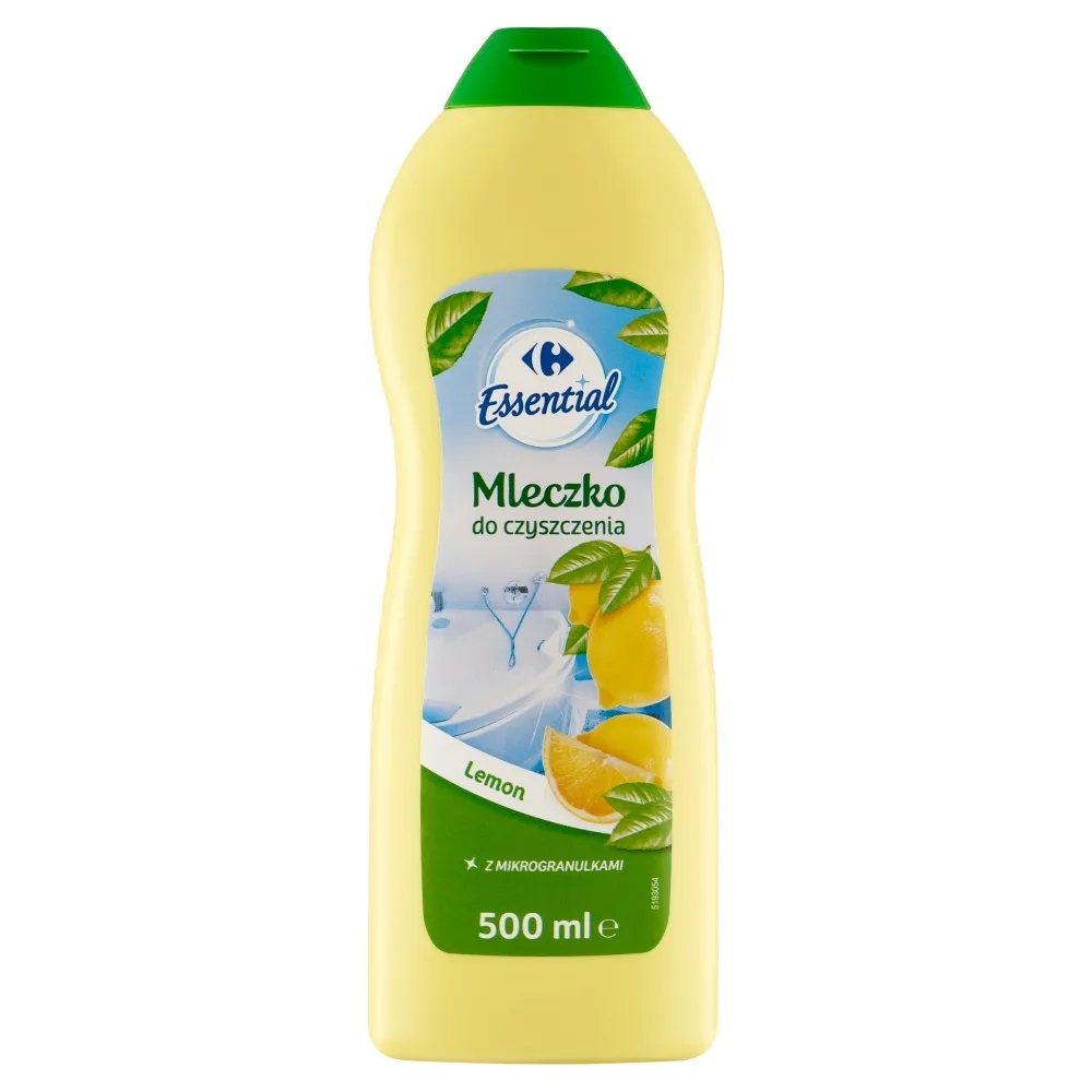 Фото - Універсальний мийний засіб Carrefour Essential Lemon Mleczko do czyszczenia 500 ml 