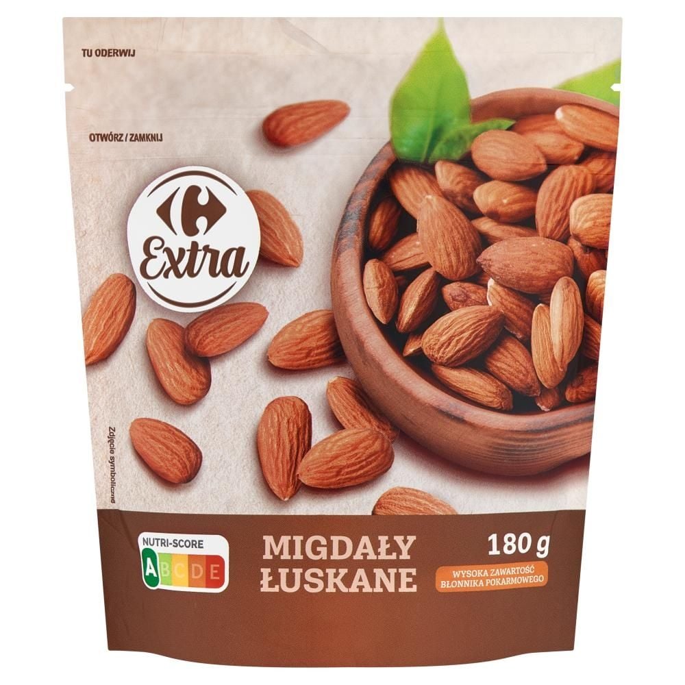 Carrefour Extra Migdały łuskane 180 g