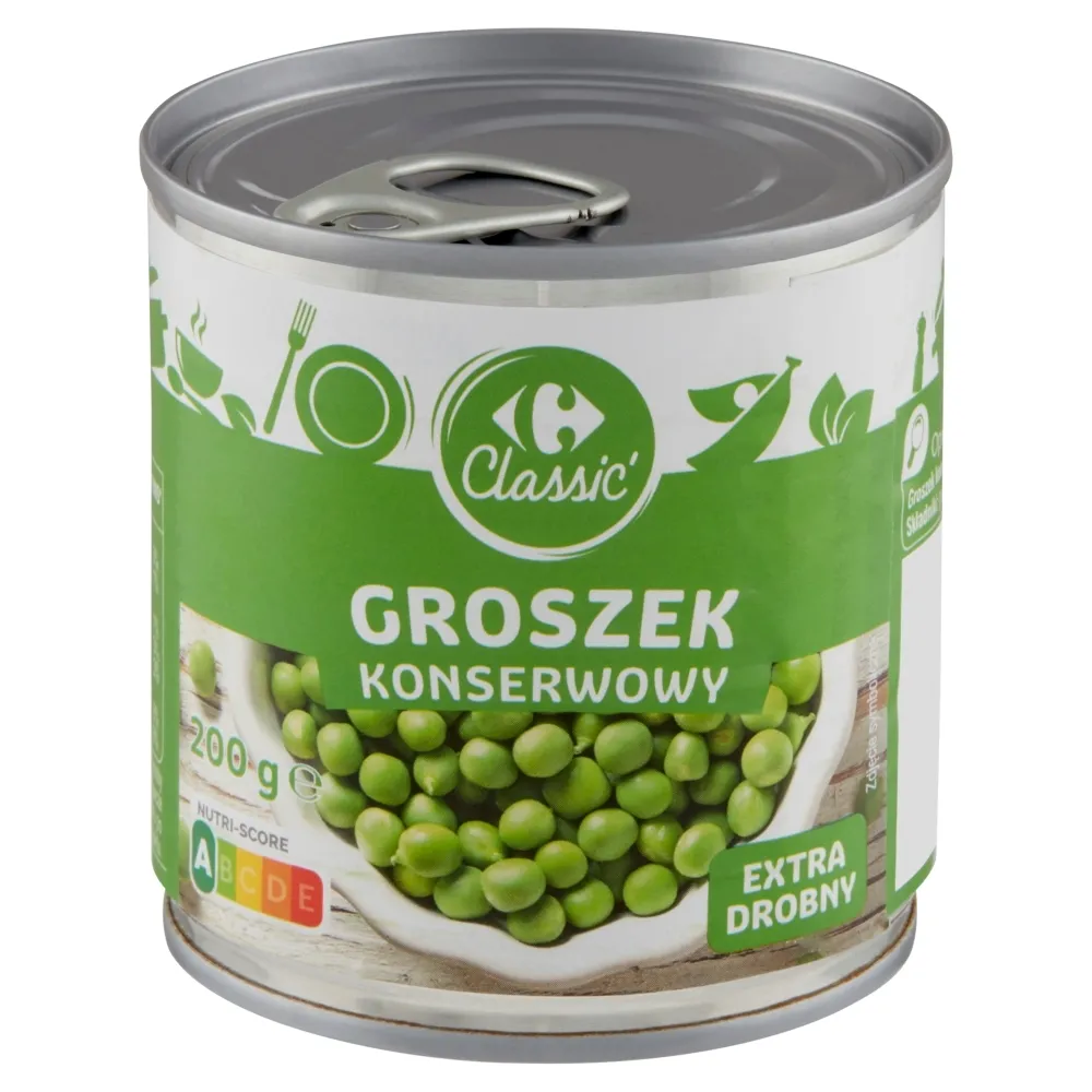 Carrefour Classic Groszek konserwowy 200 g