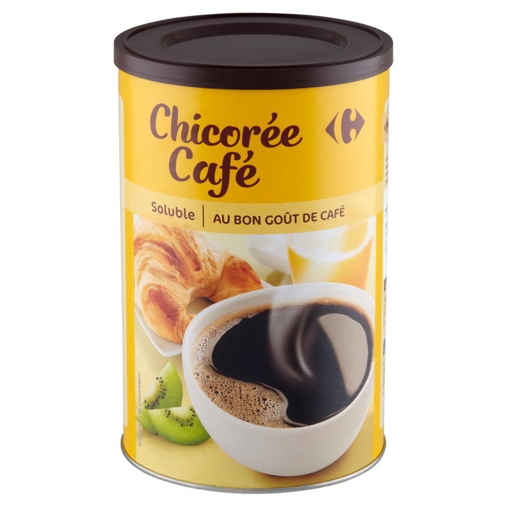 Carrefour Mieszanka cykorii rozpuszczalnej i kawy rozpuszczalnej 250 g