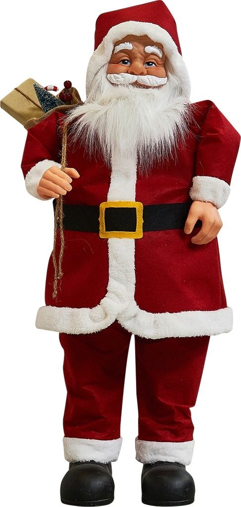 Carrefour Mikołaj stojący dekoracja 106 cm