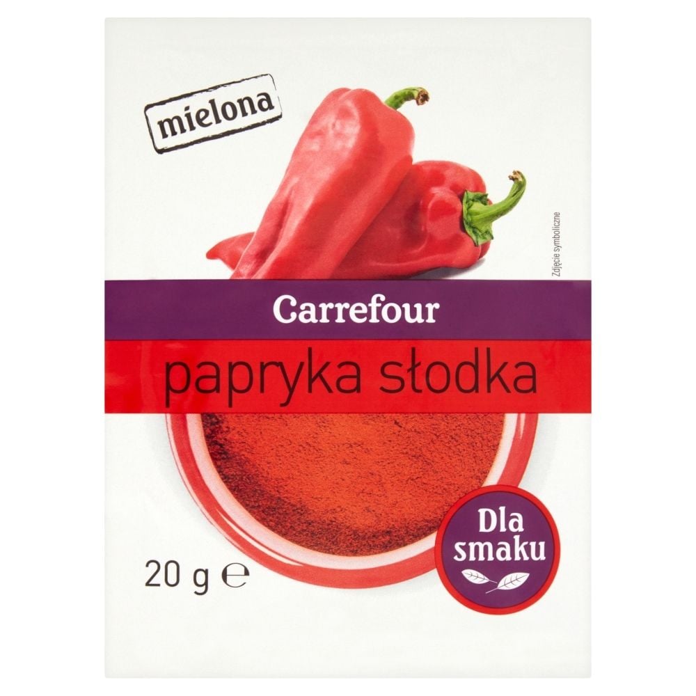 Carrefour Papryka słodka mielona 20 g