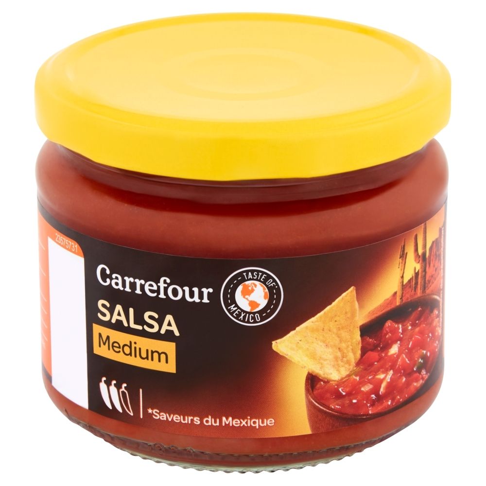 Carrefour Salsa średnio ostra 315 g
