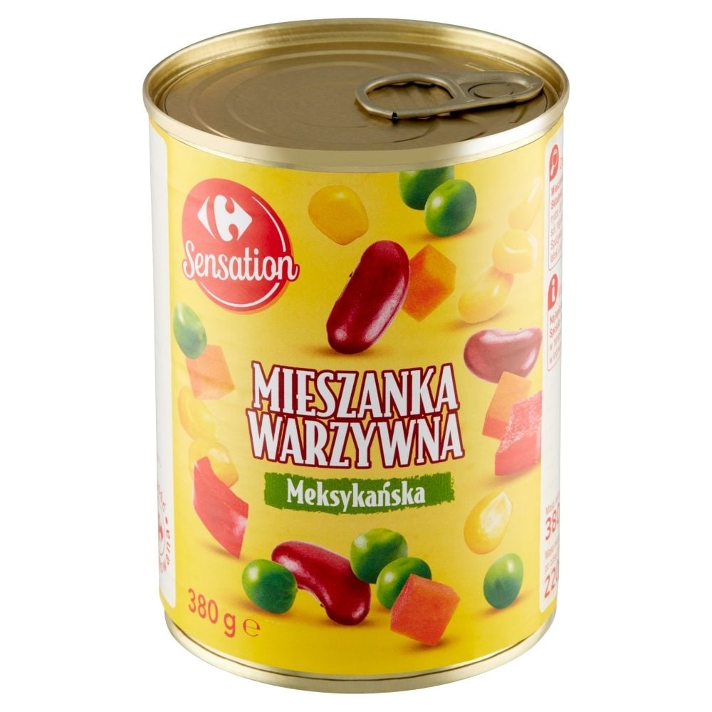 Carrefour Sensation Mieszanka warzywna meksykańska 380 g