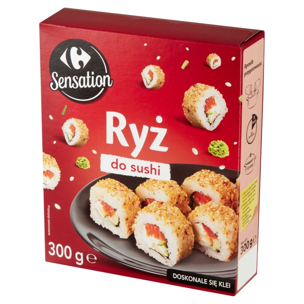 Carrefour Sensation Ryż do sushi 300 g