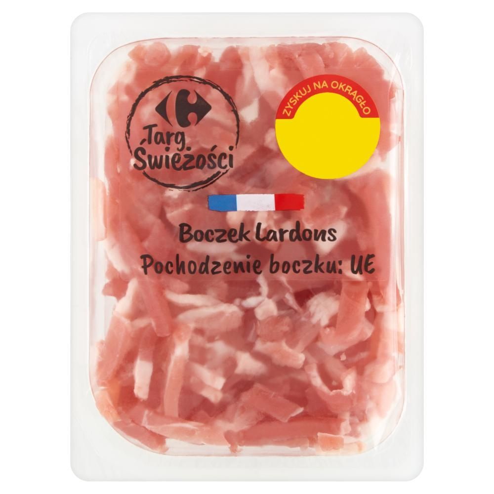 Carrefour Targ Świeżości Boczek Lardons 150 g