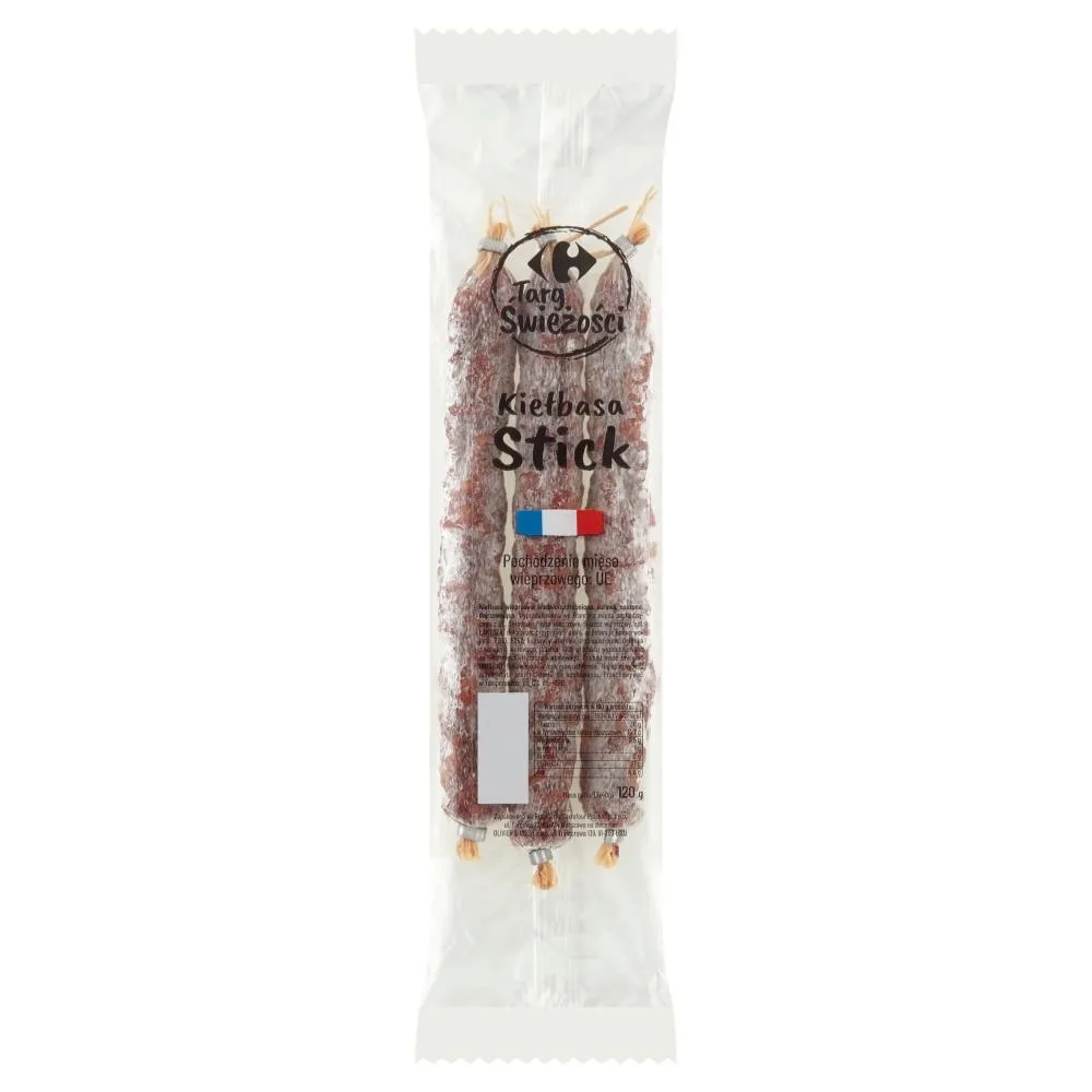 Carrefour Targ Świeżości Kiełbasa Stick 120 g (3 x 40 g)