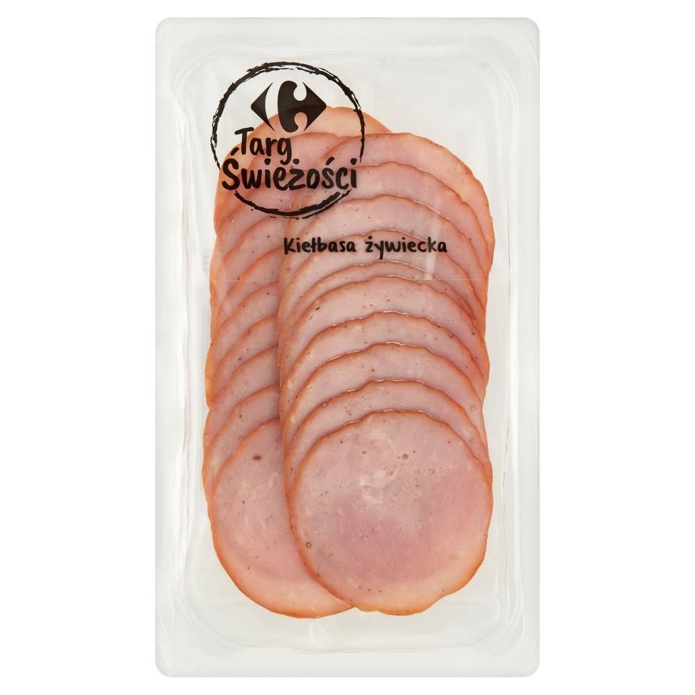Carrefour Targ Świeżości Kiełbasa żywiecka 95 g