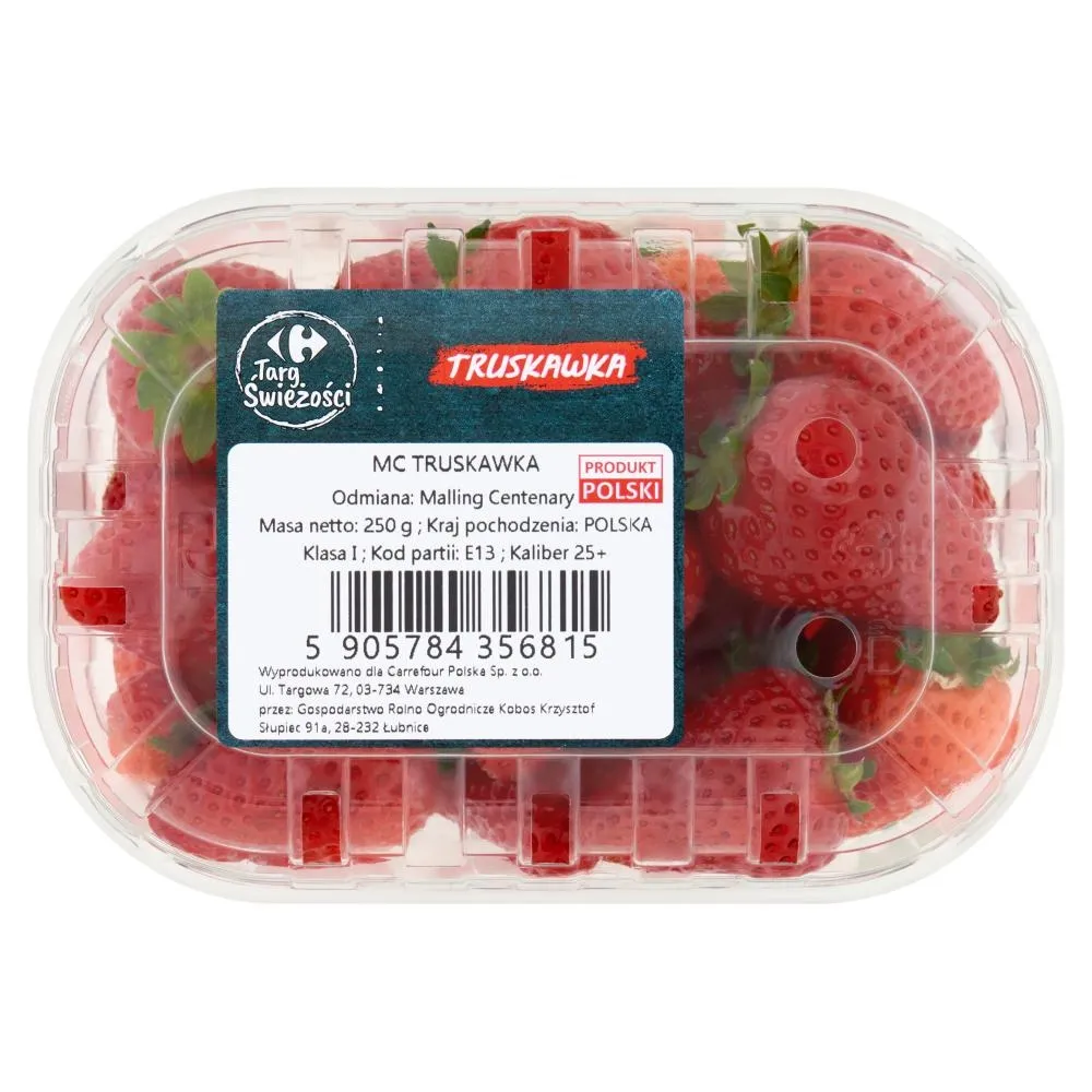 Carrefour Targ Świeżości Truskawka 250 g