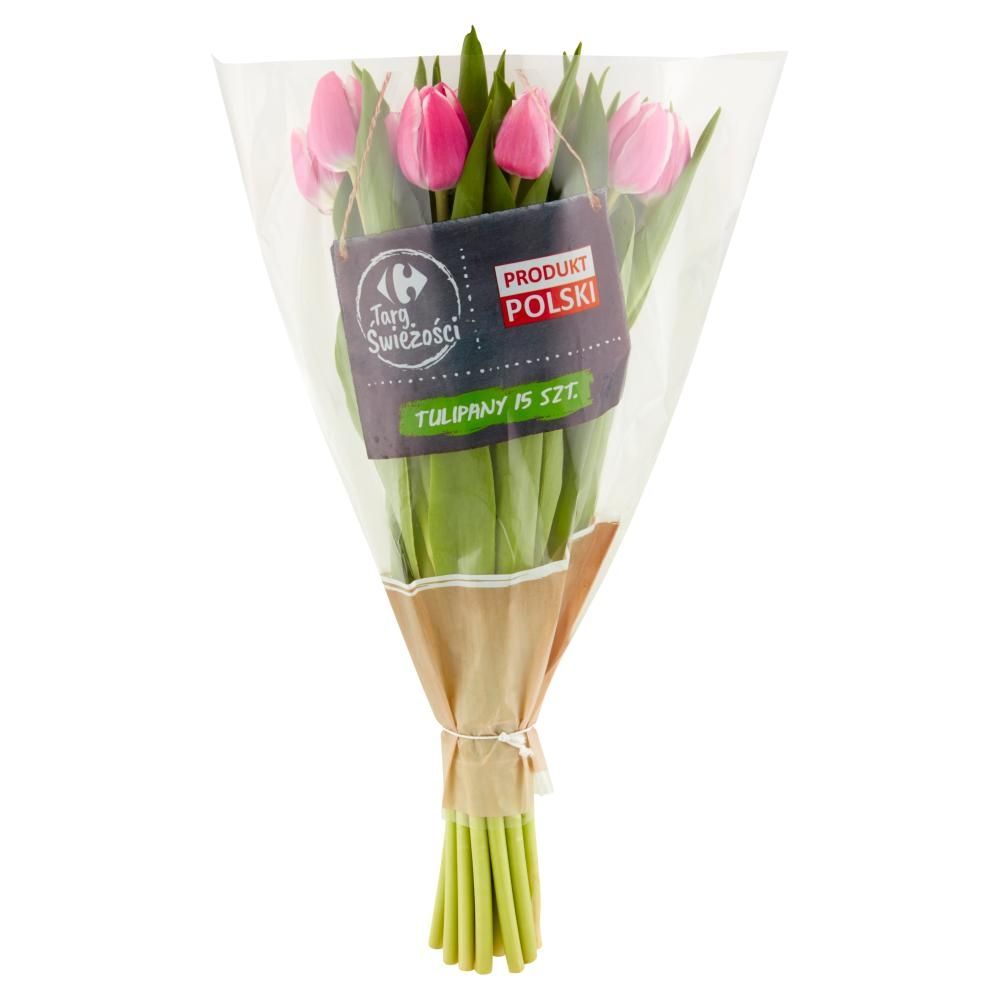 Carrefour Targ Świeżości Tulipany 15 sztuk