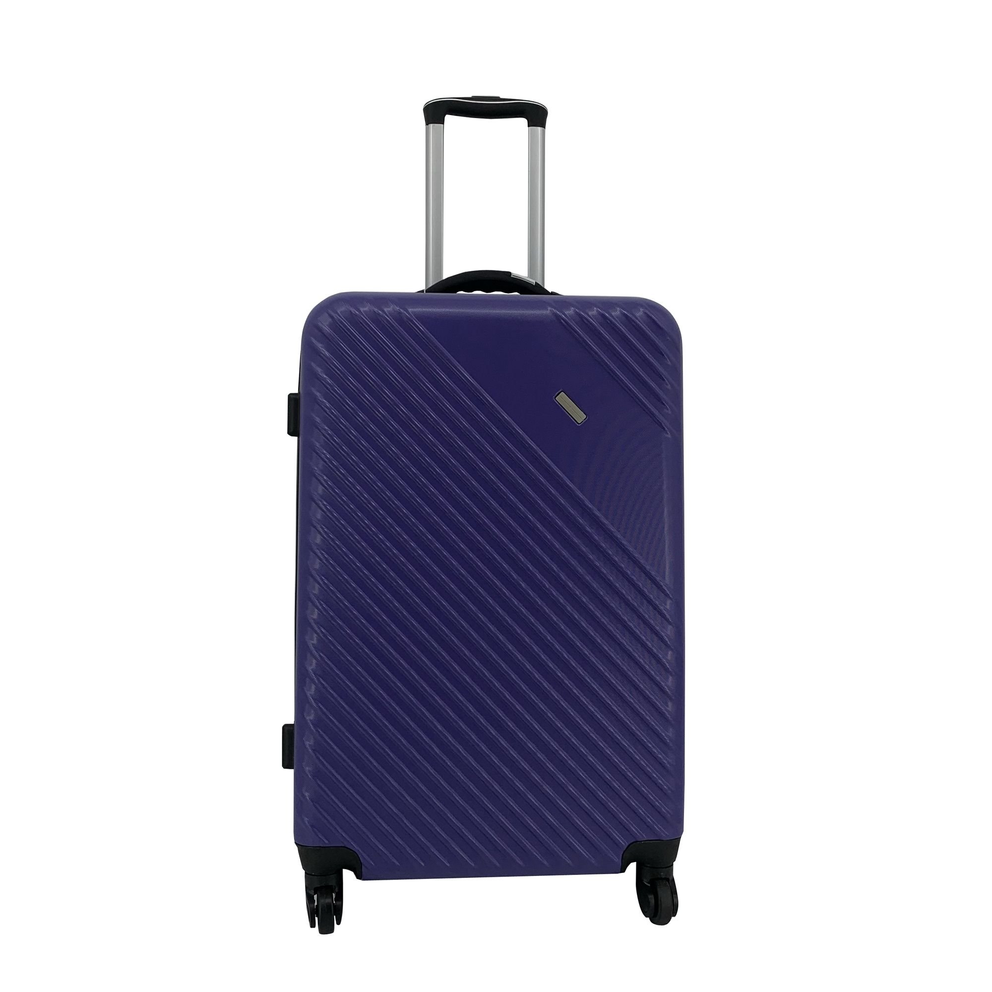 Carrefour Walizka 72 cm ABS niebieska