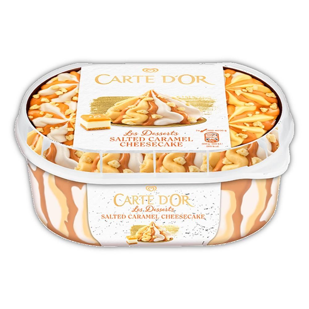 Carte D'Or Les Desserts Salted Caramel Cheesecake Lody 900 ml