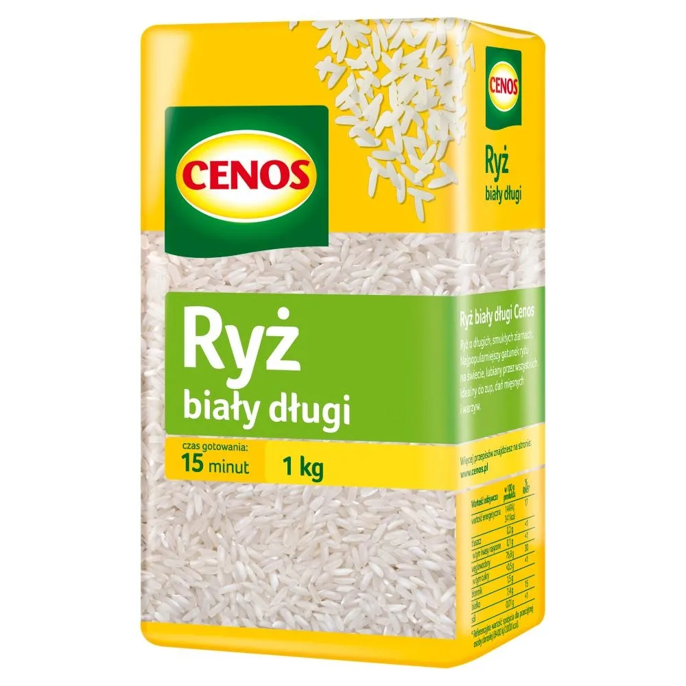 Cenos Ryż biały długi 1 kg