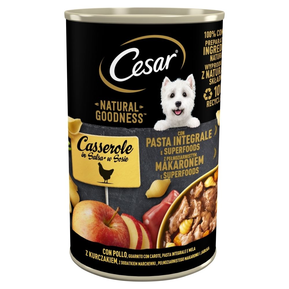 Cesar Natural Goodness Mokra karma dla psów z kurczakiem 400 g