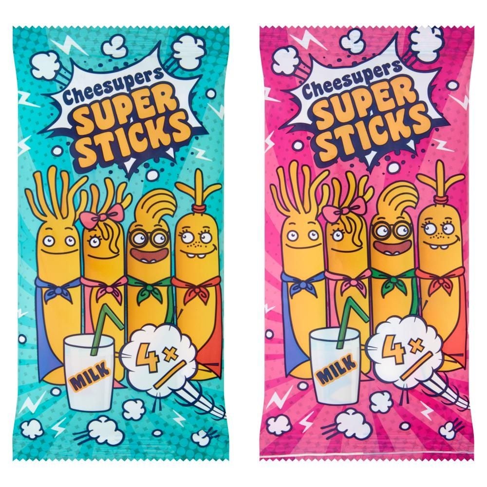 Cheesuper Paluszki serowe 80 g (4 sztuki)