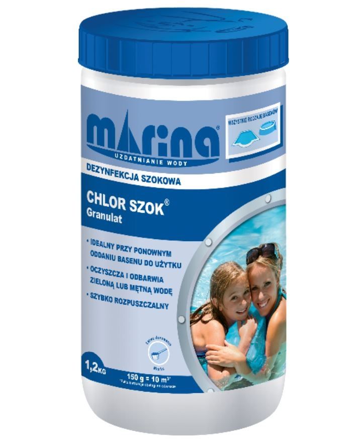 Chlor Szok granulat 1,2 kg