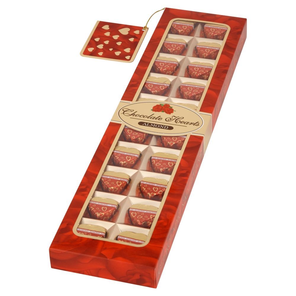 Chocolate Hearts Almond Czekoladki nadziewane 250 g