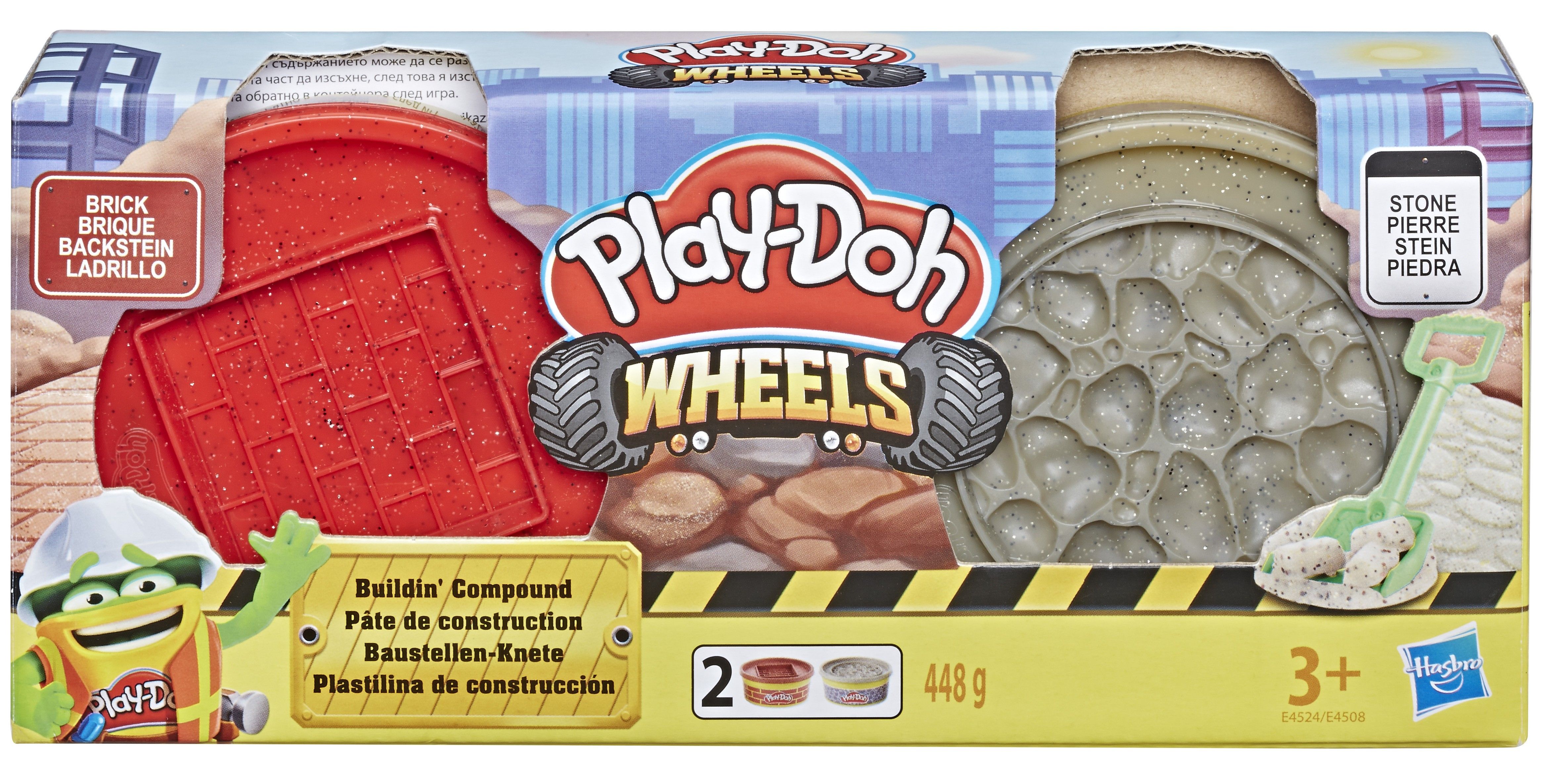 Ciastolina PLAY-DOH Tuby budowlane E4508