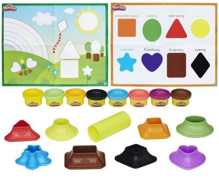 Ciastolina PLAY-DOH Play-Doh kolory i kształty B3404