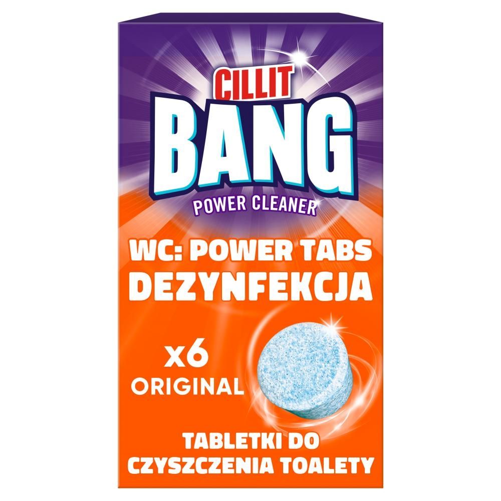 Cillit Bang Tabletki do czyszczenia toalety 135 g (6 x 22,5 g)