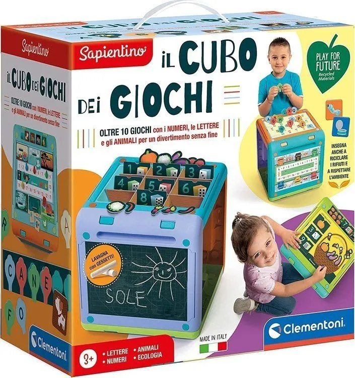 Clementoni Ekologiczny Sześcian Edukacyjny