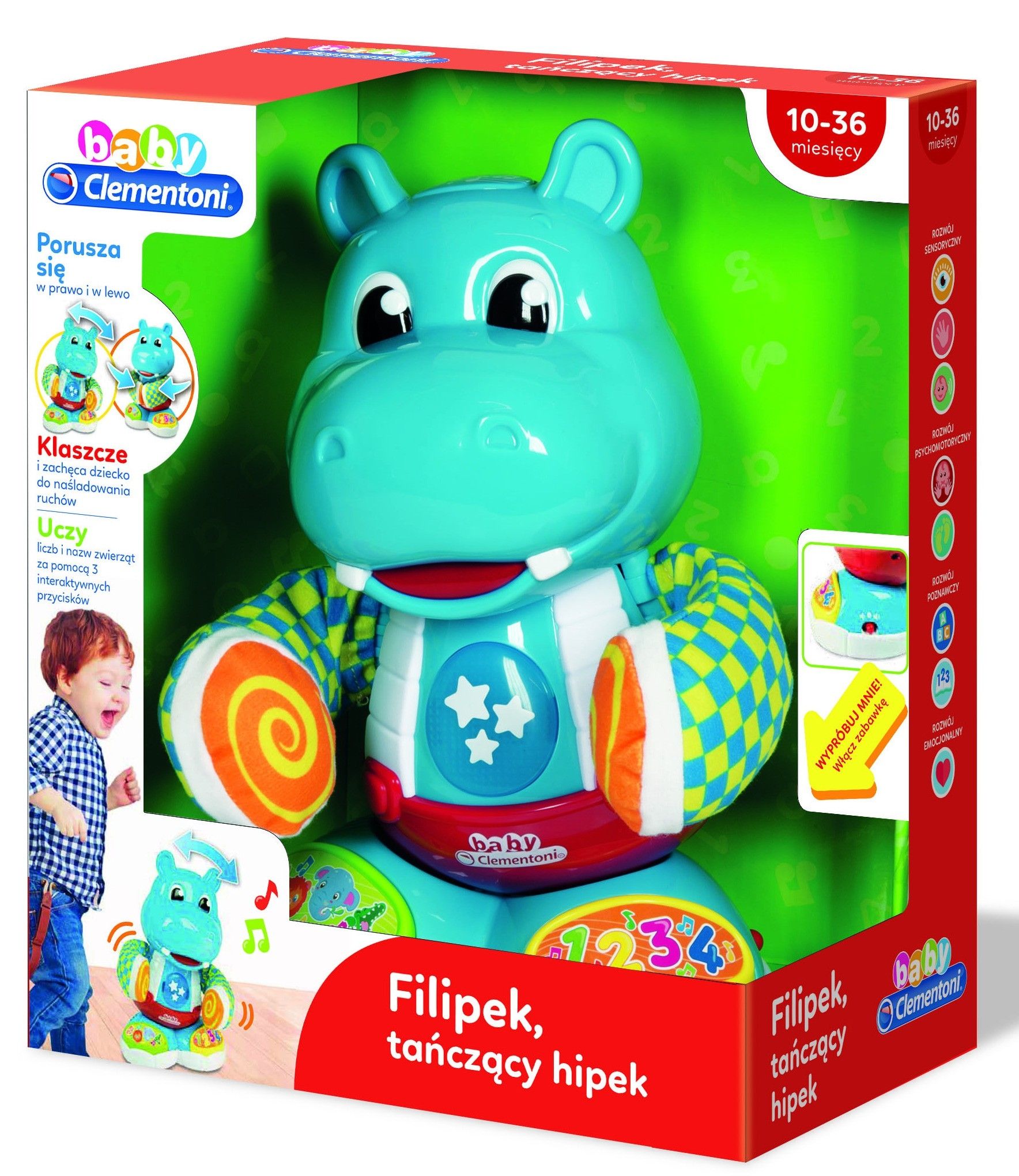 CLEMENTONI Filipek Tańczący Hipek 50109