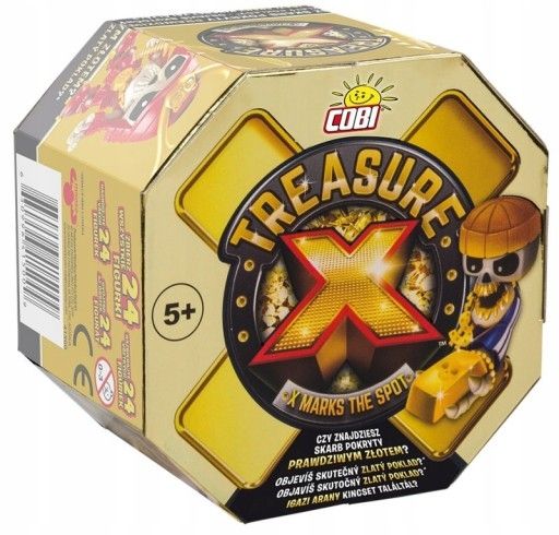 COBI TREASURE X ZESTAW FIGURKA skarb KULA 41500