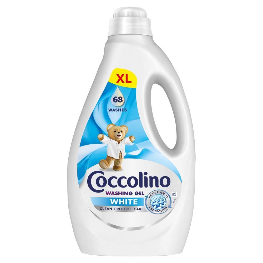 Coccolino XL Żel do prania białych tkanin 2,72 l (68 prań)