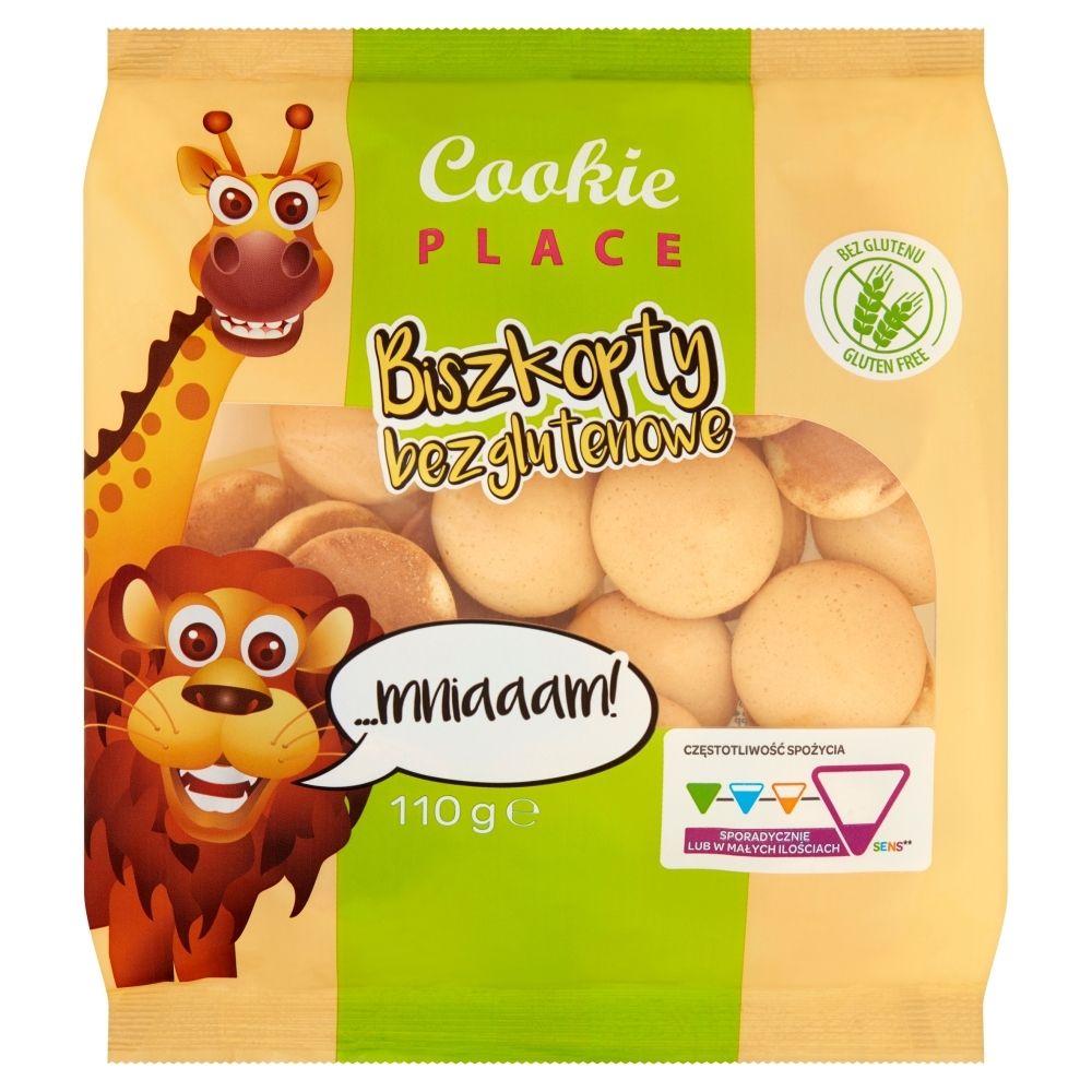 Cookie Place Biszkopty bezglutenowe 110 g