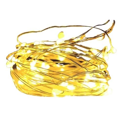 LAMPKI LED 10L KROPLE  DRUCIK NA BATERIE