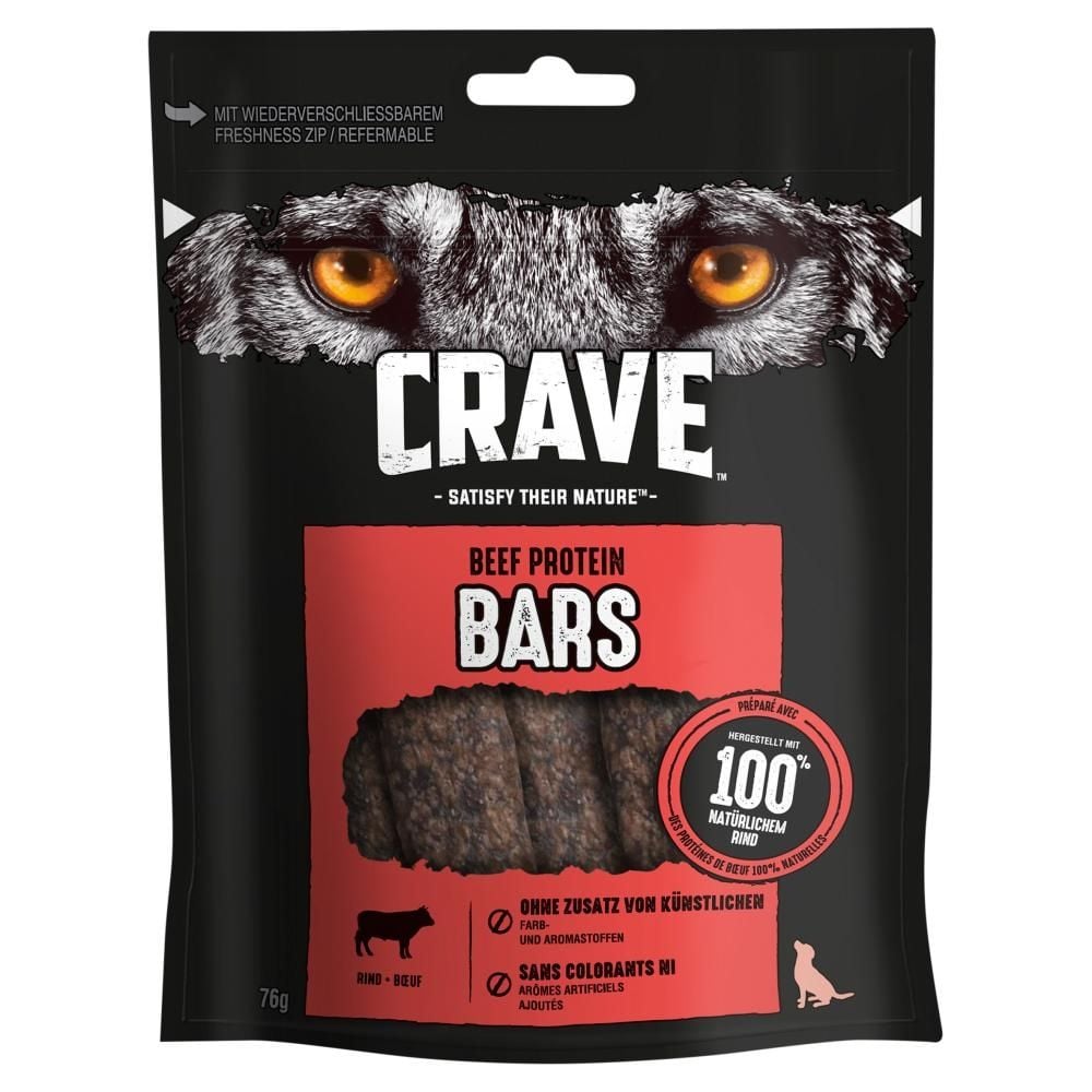 Crave Karma uzupełniająca dla dorosłych psów baton proteinowy wołowina 76 g