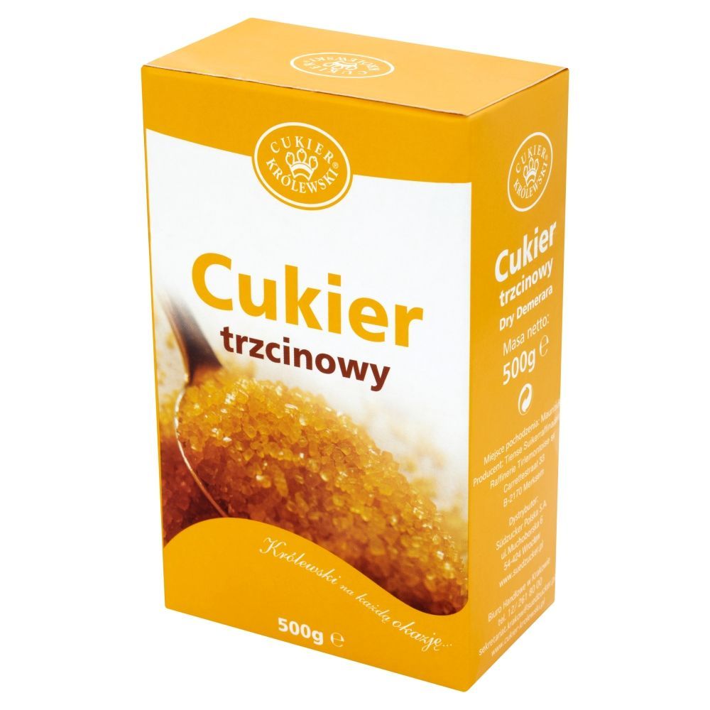 Cukier Królewski Cukier trzcinowy 500 g